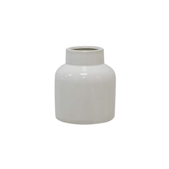Small White Ceramic Vase by Ashland&#xAE;